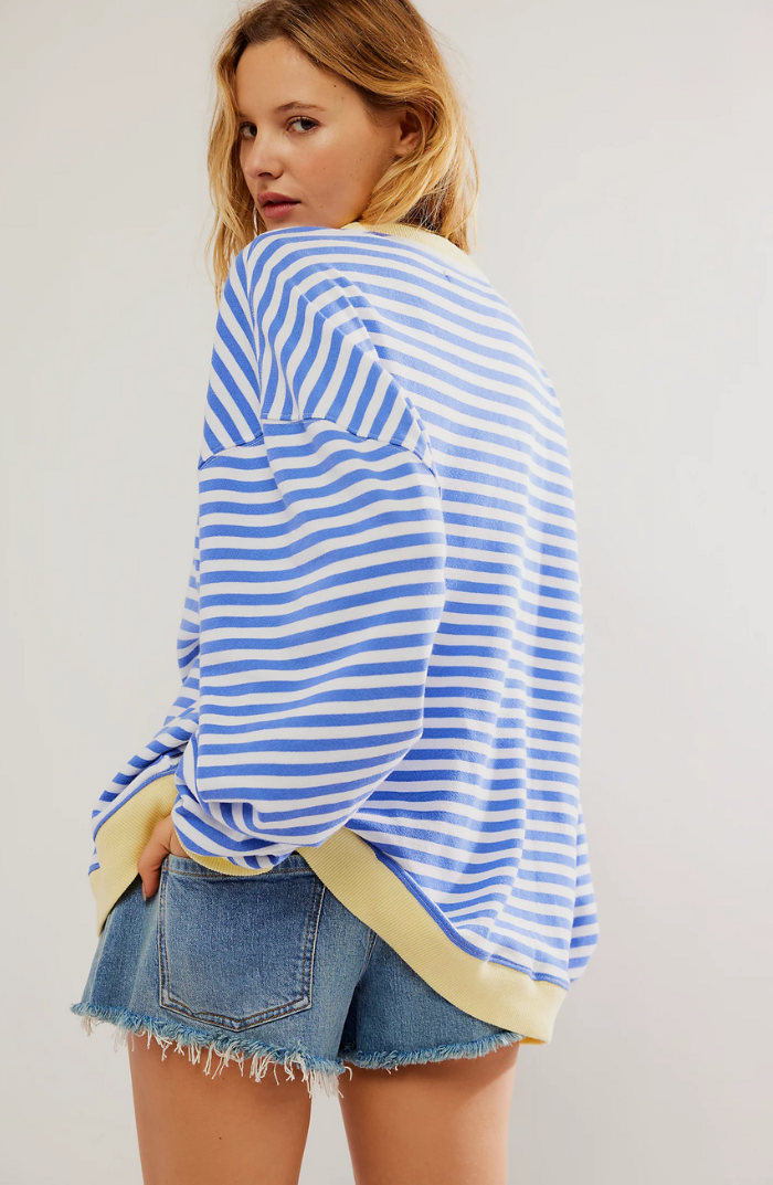 Mira | Striped Oversized Sweater