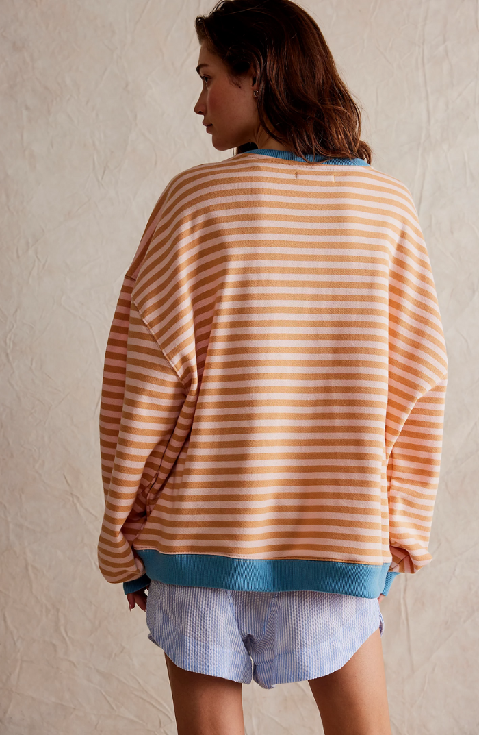 Mira | Striped Oversized Sweater