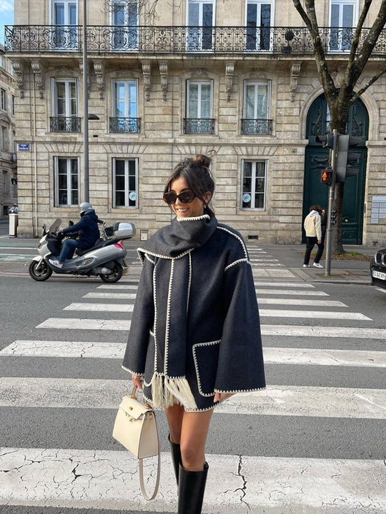 Yaya | Scarf Coat 