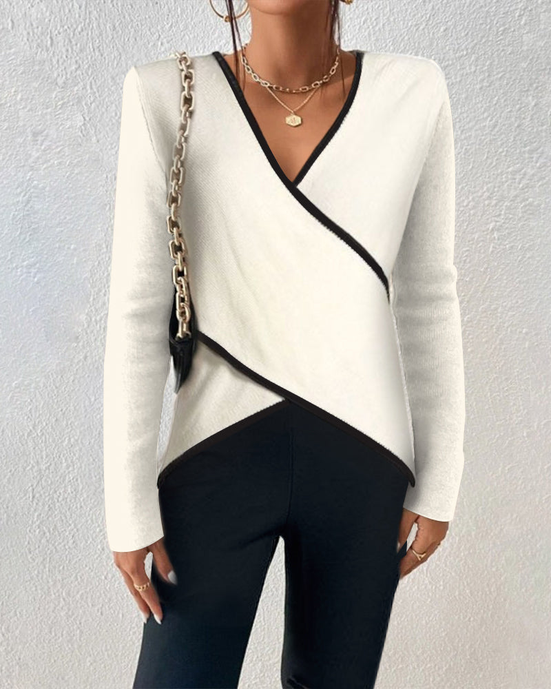 Meli | Elegant V-neck Sweater