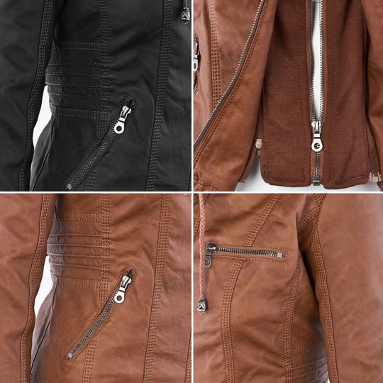 Lila | Vegan Leather Jacket