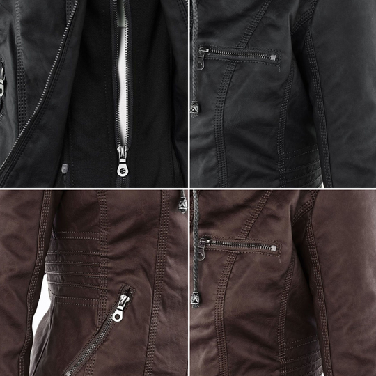 Lila | Vegan Leather Jacket