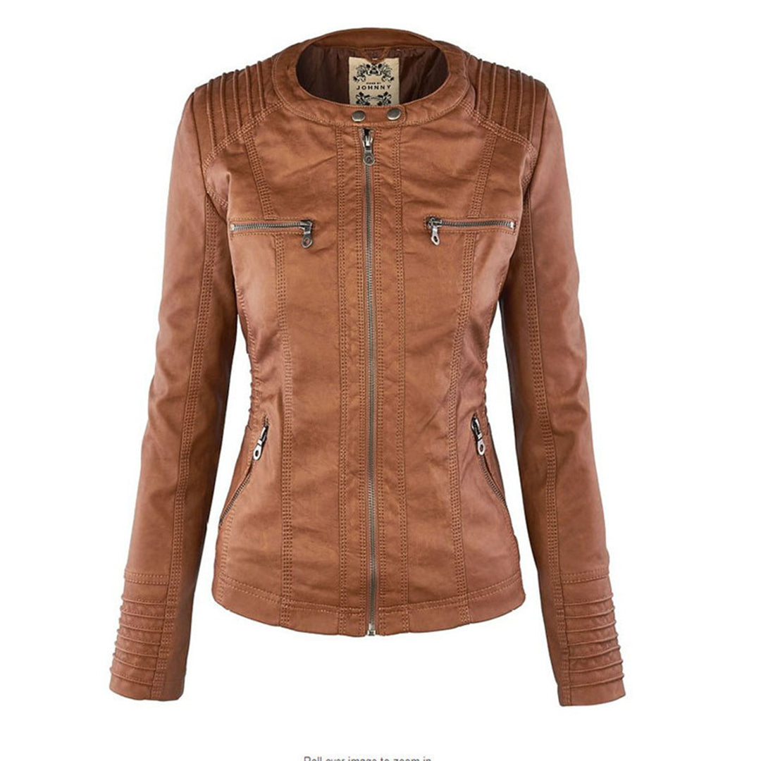 Lila | Vegan Leather Jacket