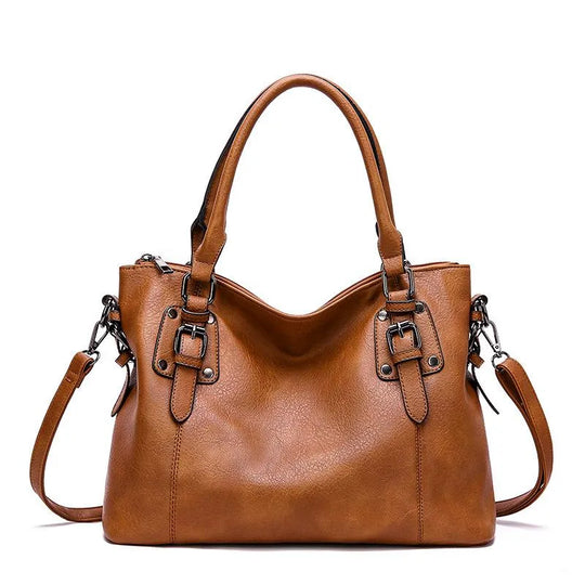 Serena | Elegant Leather Shoulder Bag