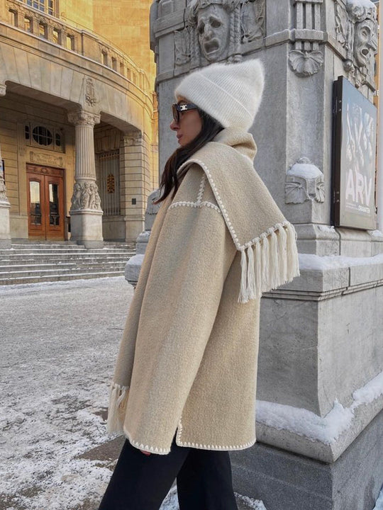 Yaya | Scarf Coat 