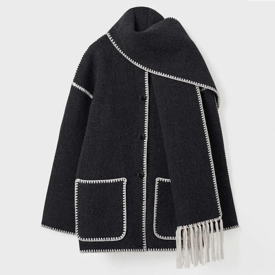 Yaya | Scarf Coat 